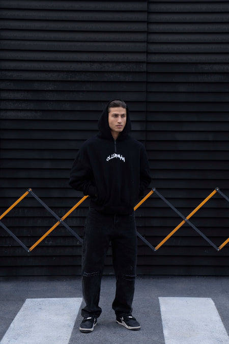 Clubman "APEX" Hoodie – Black/White