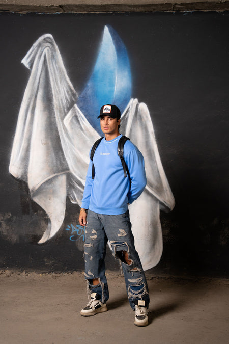Clubman Lumin Blue Sweater
