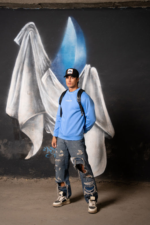 Clubman Lumin Blue Sweater