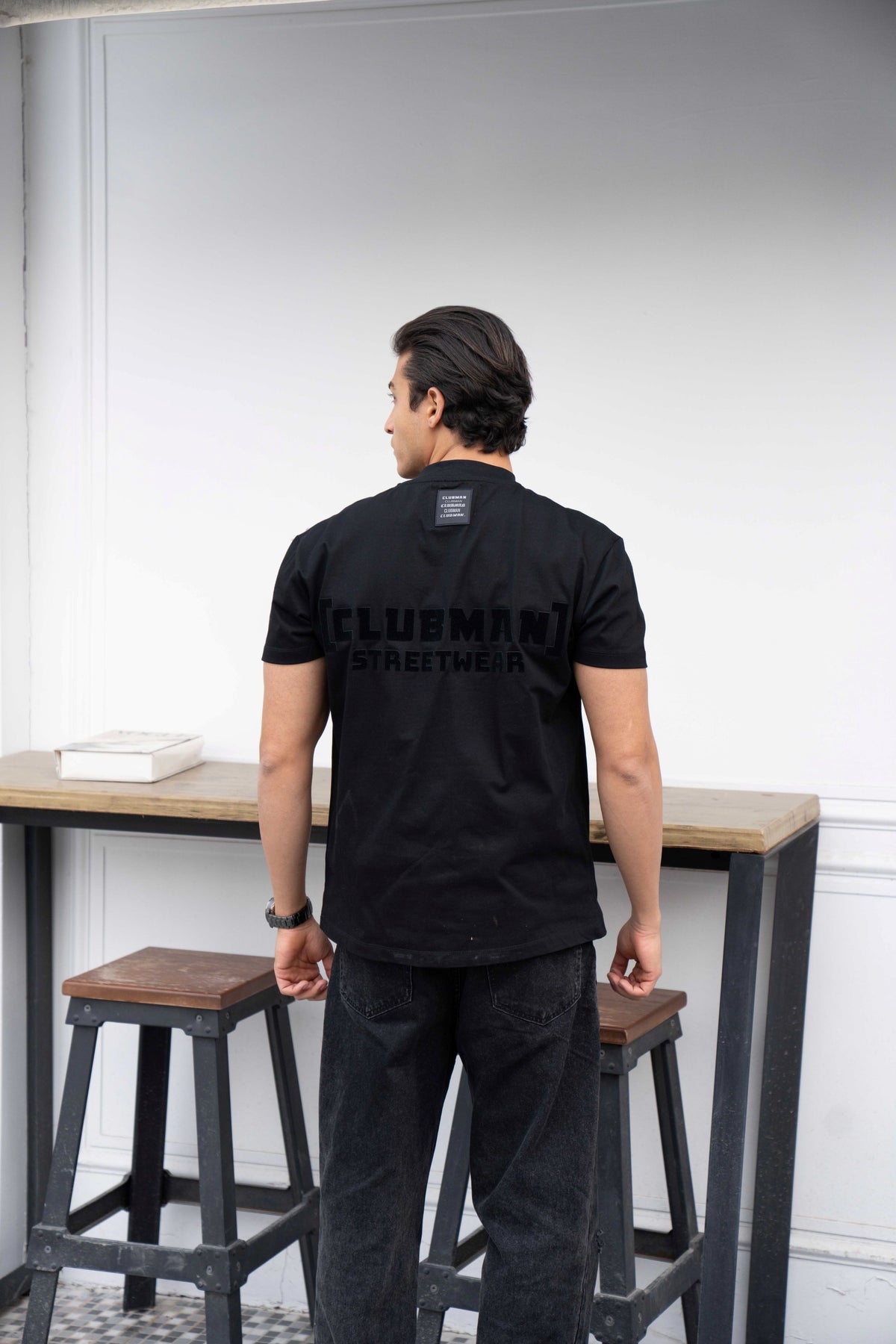 Clubman 'Phantom Black' T-shirt SS25