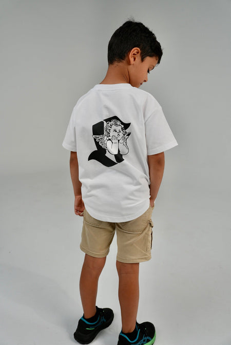 Kids "Halo" Tee – White