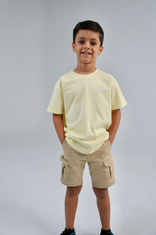 Clubman Kids "Trove" Tee - Butter