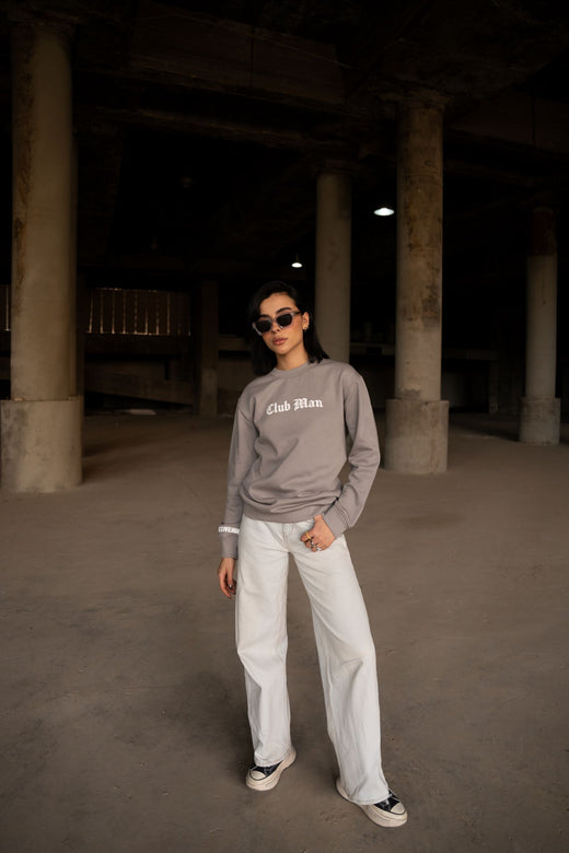 Clubman ‘Signature Mist’ Sweater