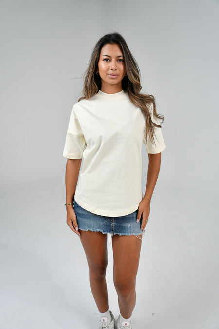 Clubman WMNS "Crush" Tee – Bone