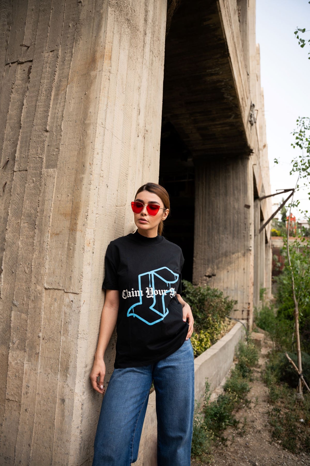 Clubman "HEATSHIFT" Tee – Red / Blue