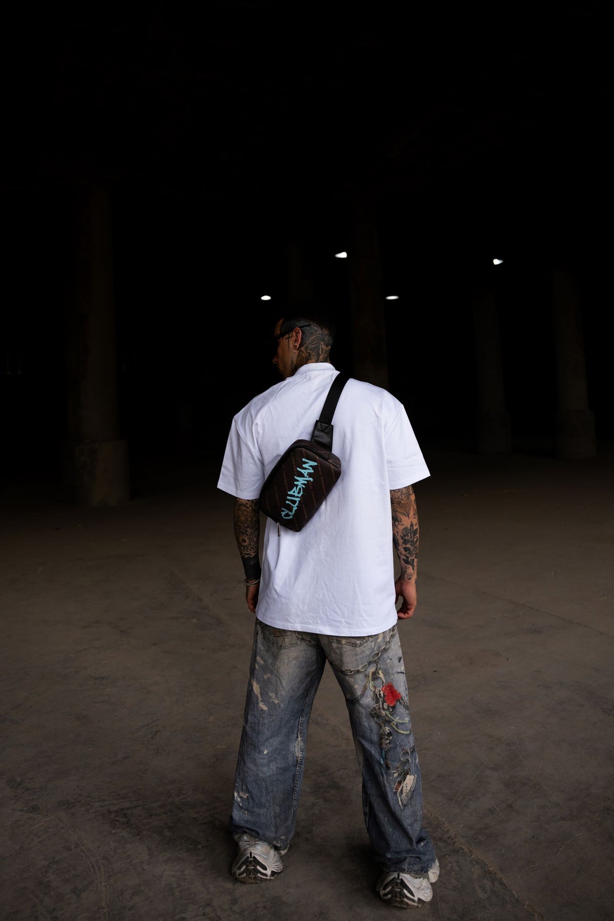 Clubman Handstyle Deluxe Belt Bag - Brown