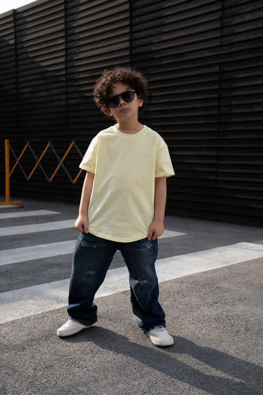 Clubman Kids "Trove" Tee - Butter