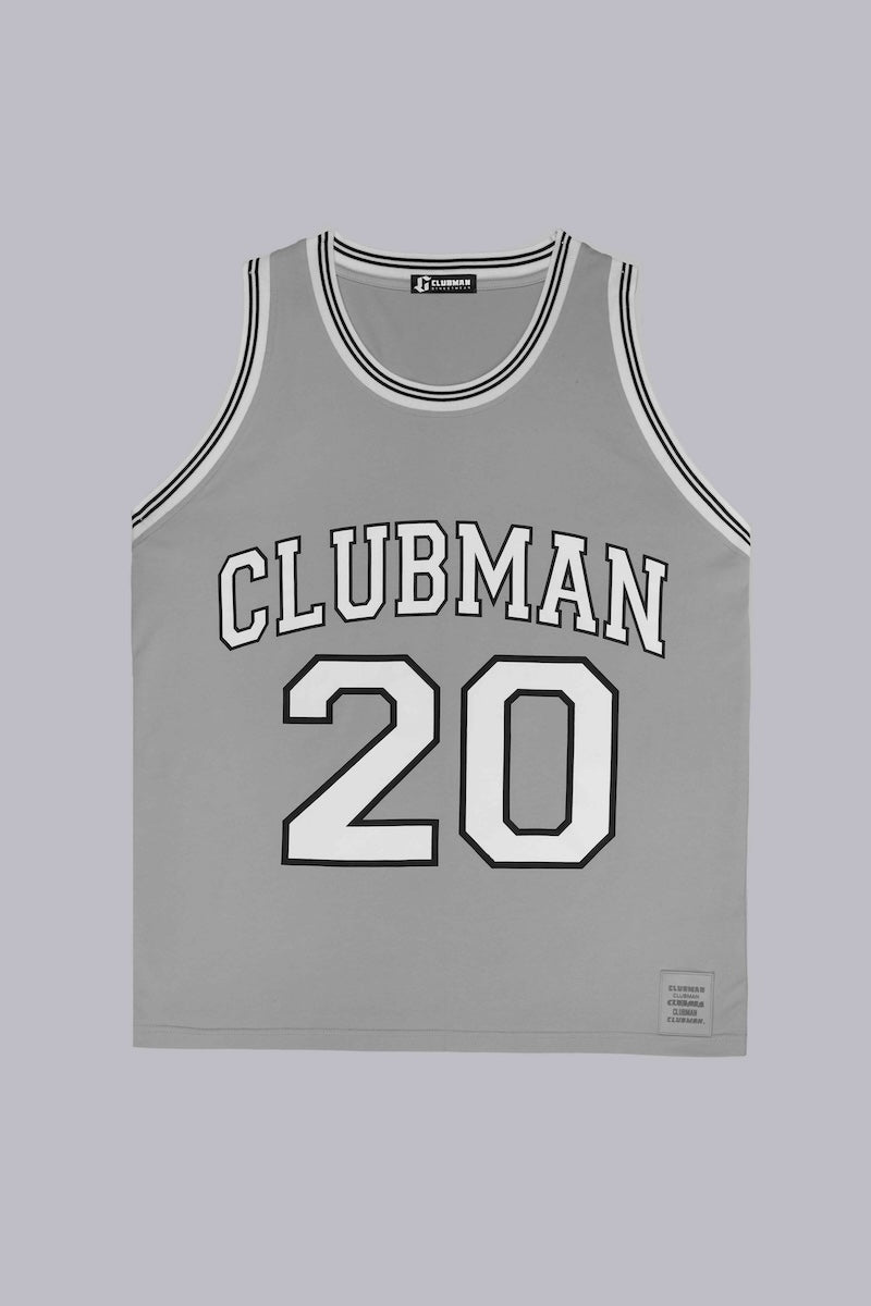 Clubman 'Driftwood White' Relaxed fit Singlet