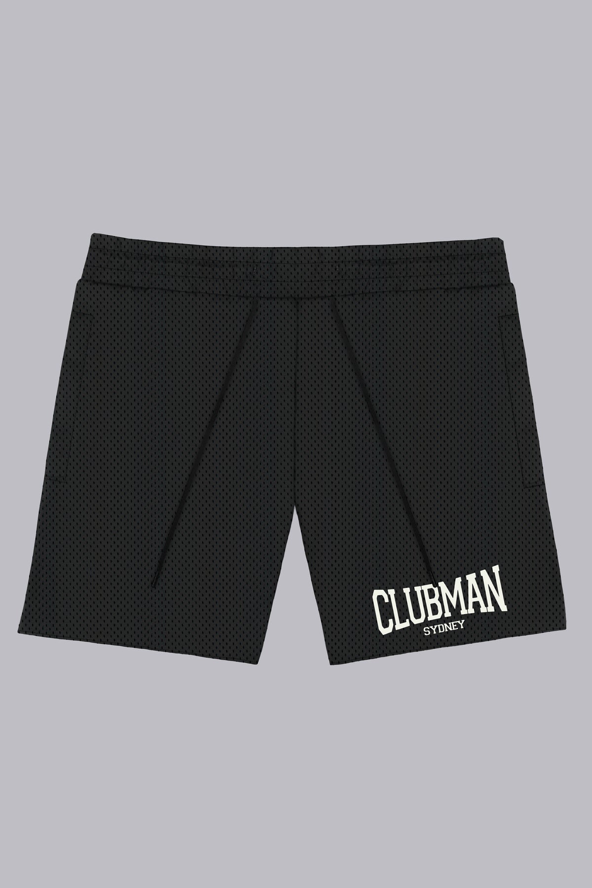 Clubman "STORM" Shorts – Black/Blue