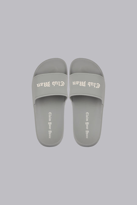 Clubman 'Steel Grey' Slides