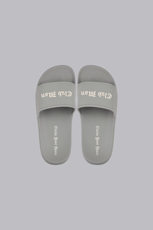 Clubman 'Steel Grey' Slides