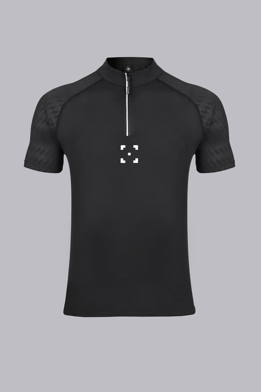 C-365 Motion Zip Tee (Model 823302) - Black