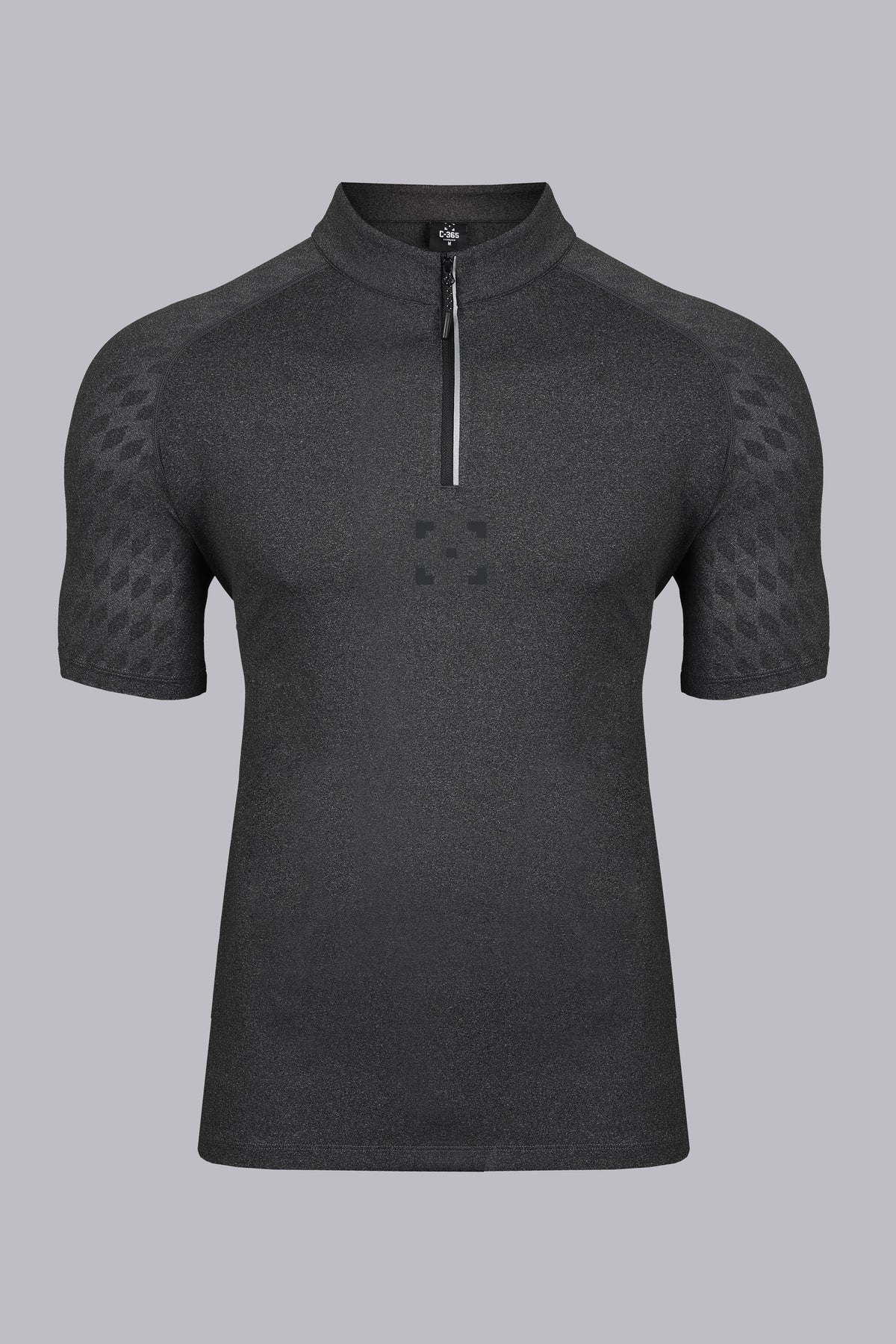 C-365 Motion Zip Tee (Model 823302) - Grey