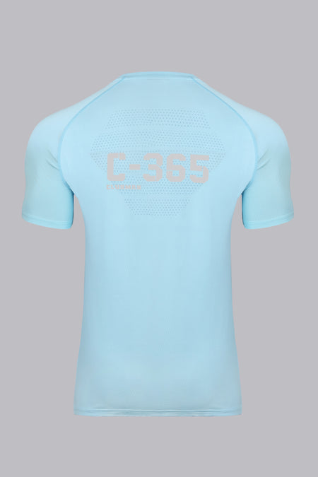 C-365 Performance Tee (Model 324305) - Light Blue