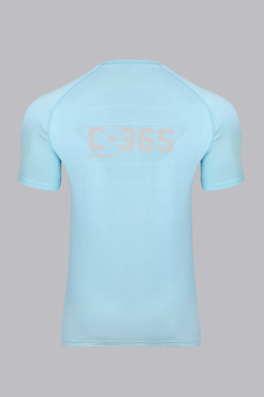 C-365 Performance Tee (Model 324305) - Light Blue