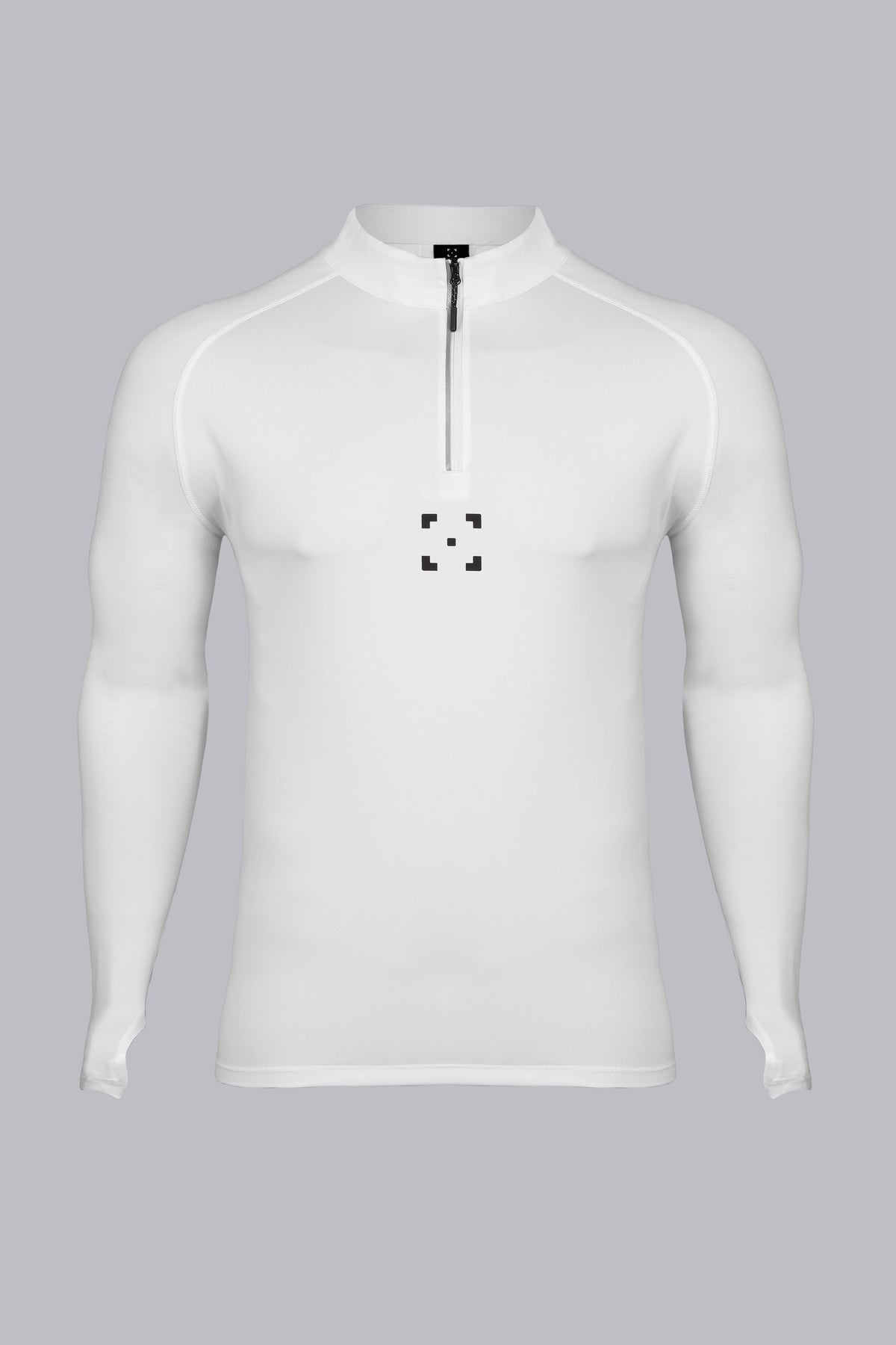 C-365 Elevate Zip Long Sleeve (Model 823303) - White