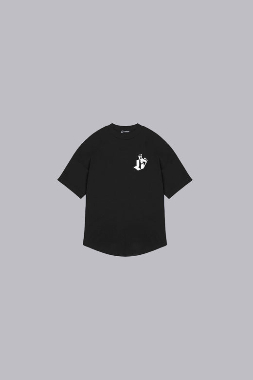 Kids "Footprint" Tee – Black
