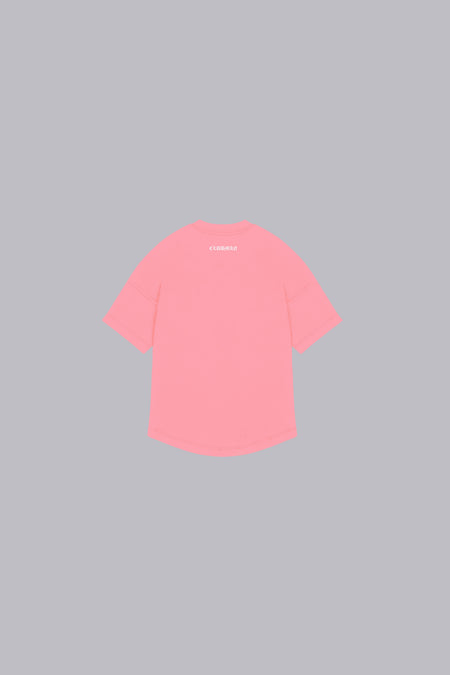 Clubman Kids "Footprint" Tee – Pink