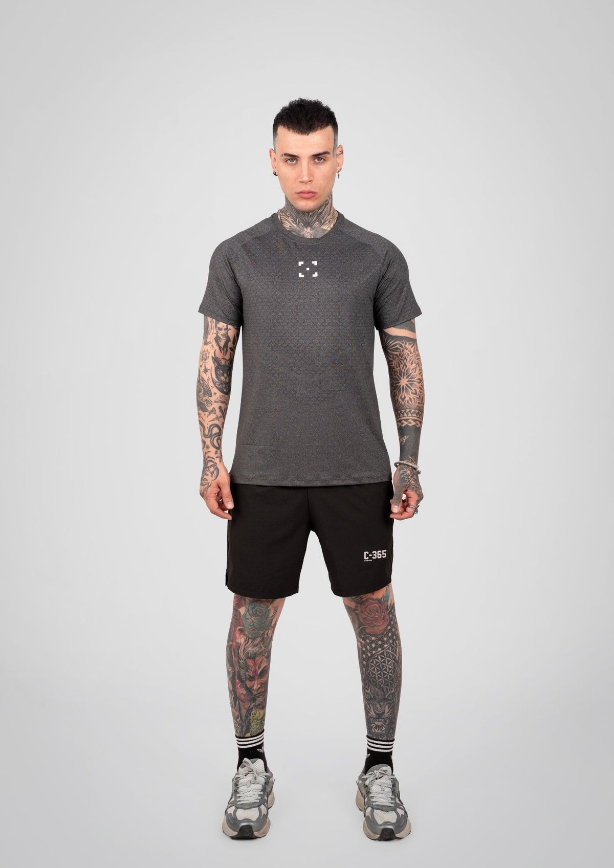 C-365 Motion Tee (324303) - Motion Grey