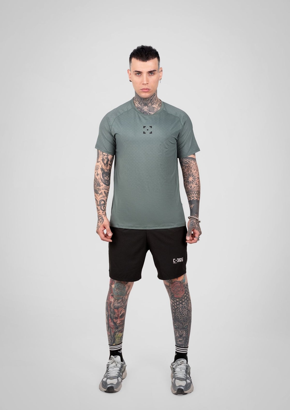 C-365 Motion Tee (324303) - Motion Green