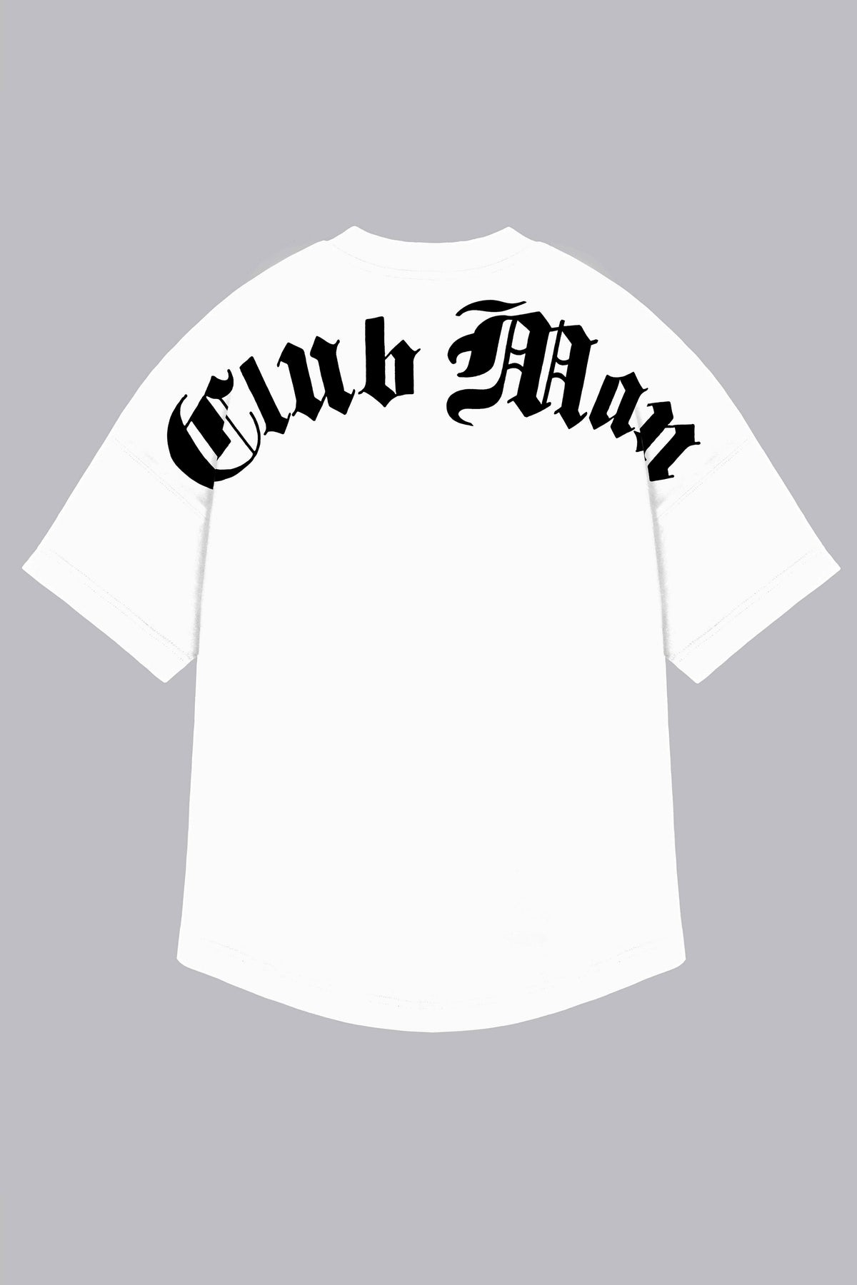 CLUBMAN Oversized 'Monochrome Signature' T-shirt