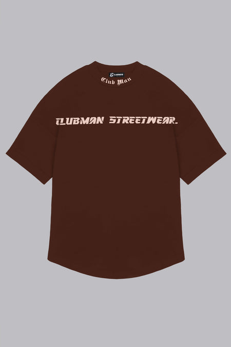 CLUBMAN Oversized 'Mocha Dream' T-Shirt