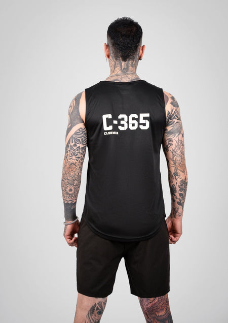 C-365 Sculpt Singlet - Black