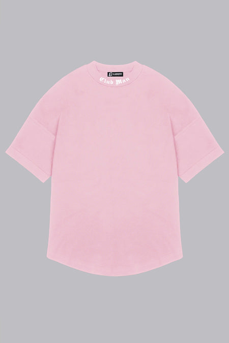 CLUBMAN Oversized 'Pink Frost' T-shirt