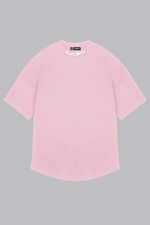 CLUBMAN Oversized 'Pink Frost' T-shirt